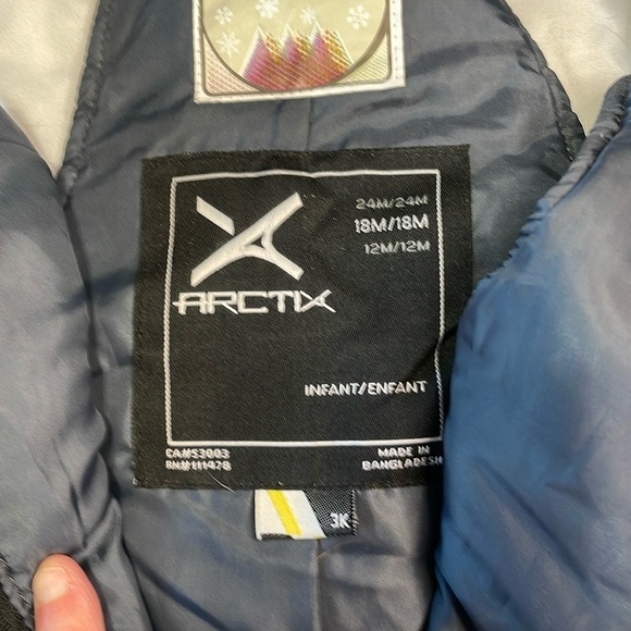 💰Arctix NWOT Infant Insulated Snow Pants Black Size 18 Months - Picture 5 of 14